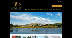 Desktop Screenshot of devonvale.co.za