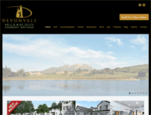 Tablet Screenshot of devonvale.co.za